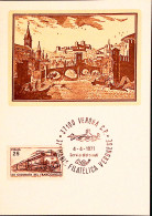 1971-VERONA 37 Manifestazione Filtelica Veronese (4.4) Annullo Speciale Su Carto - 1971-80: Poststempel