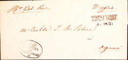 1855-LOMBARDO VENETO Trescorre SD (9.10) Su Piego - Lombardo-Venetien