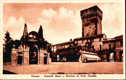 1950-VICENZA Piazzale Roma E Torrione Di Porta Castello Viaggiata - Vicenza