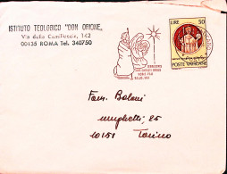 1971-VATICANO 1000 Santo Stefano Lire 50 Isolato Su Busta - Lettres & Documents