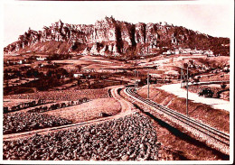 1949-SAN MARINO Panorama Del Monte Titano Viaggiata Affrancata Paesaggi Lire 5 - Saint-Marin