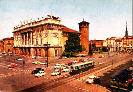 1966-TORINO Pza Castello E Palazzo Madama Viaggiata Affrancata Giornata Francobo - Sonstige & Ohne Zuordnung