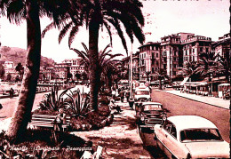 1966-RAPALLO Lungomare Passeggiata Viaggiata Affrancata Turismo Lire 20 - Genova (Genua)