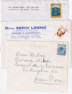 1972-DIVINA COMMEDIA, G.B. ALBERTI, PEROSI, DON ORIONE E IDROLOGICO Isolati Su 5 - 1971-80: Poststempel