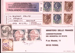 1996-PERFORATI Siracusana Tre Lire 20 (fuori Validita' E Non Annullati) Sostitui - 1991-00: Marcophilie