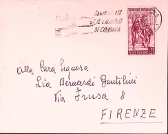 1961-ANNO RIFUGIATO Lire 25 (880) Isolato Su Busta - 1961-70: Poststempel