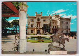 1971-TRIESTE Castello Miramare Viaggiata Affrancata Teleselezione Lire 25 (1136) - 1971-80: Marcophilie