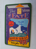 NEW ZEALAND  CHIPCARD   $ 20,- THE WINDS OF FATE HAURAKI HEROES  / DELPHINS          Fine Used    **16768** - New Zealand