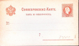 1876-Austria Cartolina Postale Kr 2 Con Testi In Italiano Nuova - Sonstige & Ohne Zuordnung