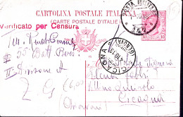 1918-Posta Militare/147 C.2 (1.10) Su Cartolina Postale Leoni C.10 Mill. 18 - War 1914-18