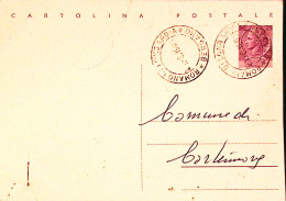 1961-Cartolina Postale Siracusana Lire 25 Utilizzata Come Ricevuta Di Ritorno Ro - 1961-70: Marcophilie