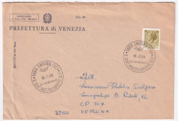 1969-CHIOGGIA II^CENTENARIO NASCITA GIUSEPPE OLIVI (18.3) Annullo Speciale Su Bu - 1961-70: Marcophilie