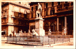 1930-Civitavecchia Monumento A G. Garibaldi Viaggiata (30.2) Affrancata Imperial - Civitavecchia