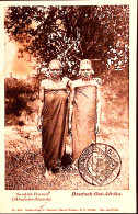 1913-Africa Orientale Tedesca P.5 Su Lato Veduta Cartolina (donne Suahili) Dares - Afrique Orientale
