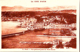 1931-Francia Nizza Vue Generale Prise Du Mont-Boron Viaggiata (30.10) Per L'Ital - Andere & Zonder Classificatie