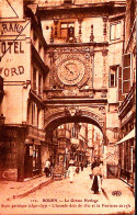 1924-Francia Rouen La Grosse Horloge Viaggiata (23.6) - Otros & Sin Clasificación