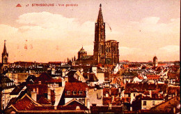 1933-Francia Strasbourg Vue Generale Viaggiata (30.7) - Autres & Non Classés