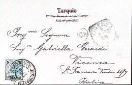 1902-AUSTRIA Uffici Postale Levante Jerusalem/Oesterreich Post (29.3) Su Cartoli - Other & Unclassified