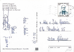 1972-VIESTE Necropoli Di Merinum Viaggiata Affrancata Mazzini Lire 25 - 1971-80: Poststempel