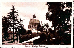 1942-ROMA Giardini Vaticani Viaggiata Affrancata Imperiale C.30 - Autres & Non Classés