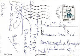1972-VALLE CHAMPORCHER Viaggiata Affrancata Mazzini Lire 25 - 1971-80: Poststempel