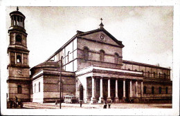 1933-ROMA Basilica S. Paolo Facciata Laterale Viaggiata Affrancata Imperiale C.2 - Autres & Non Classés