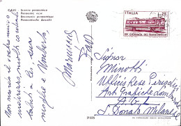 1972-CAVI Scorcio Panoramico Viaggiata Affrancata Giornata Francobollo'72 Lire 2 - 1971-80: Poststempel