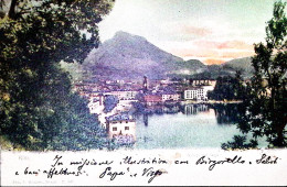 1920-RIVA Veduta Dal Lago Viaggiata Affrancata Leoni C.5 - Trento