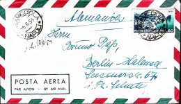 1954-TURISTICA Lire 60 Isolato Su Busta Casamicciola (5.6) Per La Germania - 1946-60: Poststempel