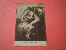 L'Amour & Psyché De Gérard; Femme Aux Seins Nus. 1914 - Humor
