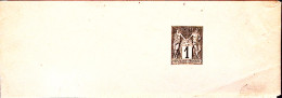 1900circa-Francia Fascetta Per Stampe/giornali C.1 Nuova - 1898-1900 Sage (Type III)
