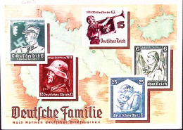 1936-Germania  Cartolina Postale P.5 Famiglia Tedesca Annullo Speciale Dresda Co - Autres & Non Classés