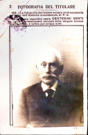 1919-LIBRETTO PERSONALE Per LICENZA Di PORTO D ARMI Completo Di Fotografia - Cartes De Membre