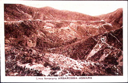 1936-ERITREA Linea Ferroviaria Arbarobba-Asmara Viaggiata Asmara (20.3) Affranca - Erythrée