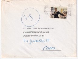 1975-D'ACQUISTO (1308) Isolato Su Busta - 1971-80: Poststempel