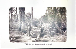 1913-TRIPOLI Accampamenti Di Arabi Viaggiata Posta Militare/Intendenza Generale/ - Libië