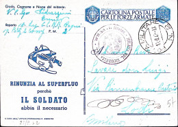 1942-Posta Militare/N 2 C.2 (19.8) Su Cartolina Franchigia Rinunzia Al Superfluo - Oorlog 1939-45