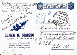 1942-INFERMIERA VOLONTARIA Ospedale N 3 R Manoscritto E Posta Militare N 126 (8. - Weltkrieg 1939-45