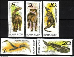 RUSSIA USSR 1990 Fauna #Fauna960 - Préhistoriques