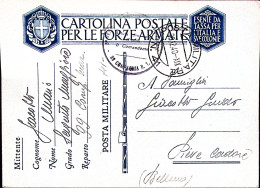 1940-Posta Militare/N 41 C.2 (12.12) Su Cartolina Franchigia - Guerre 1939-45