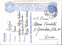 1940-UFFICIO CONCENTRAMENTO P.M. 402 C.2 (1.11) Su Cartolina Postale - Marcophilie
