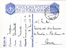 1941-Posta Militare/Nro 49 C.2 (7.4) Su Cartolina Franchigia - Weltkrieg 1939-45
