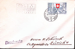 1953-Svizzera 6 Festa Ginnastica Romanda/Ginevra (19.5) Annullo Speciale - Other & Unclassified