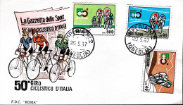 1967-50^ GIRO D'ITALIA Serie Completa Fdc - FDC