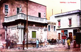 1915-TRIPOLI La Fontana,viaggiata Tripoli C.2 (3.8) - Libia
