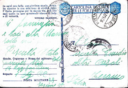 1942-Posta Militare N.23 SEZ.A C.2 (16.11) Su Cartolina Franchigia - Guerre 1939-45