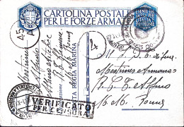 1941-R TORPEDINIERE CLIMENE Manoscritto Su Cartolina Franchigia R Marina (manosc - Marcofilía