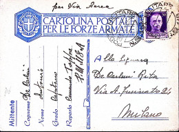 1940-Posta Militare/Nro 118 C.2 (26.12) Su Cartolina Franchigia Via Aerea - Weltkrieg 1939-45