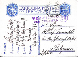 1941-Posta Militare/Nro 49 C.2 (8,5) Su Cartolina Franchigia - Guerre 1939-45