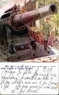 1917-OGNI COLPO . (Artiglieria) Cartolina Franchigia Scritte Corpo Piccolo Viagg - War 1914-18